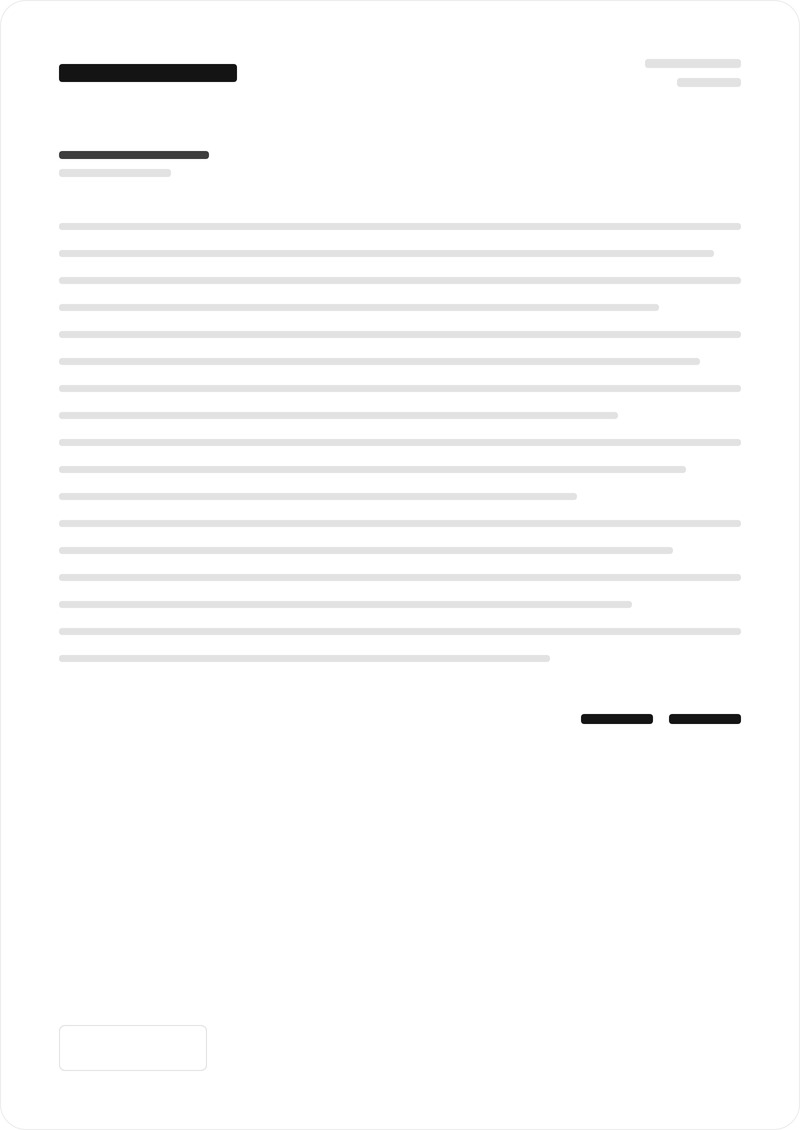 Aperçu du style de devis Minimaliste
